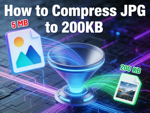 How to Compress JPG to 200KB/100KB: Reduce Image Size Online