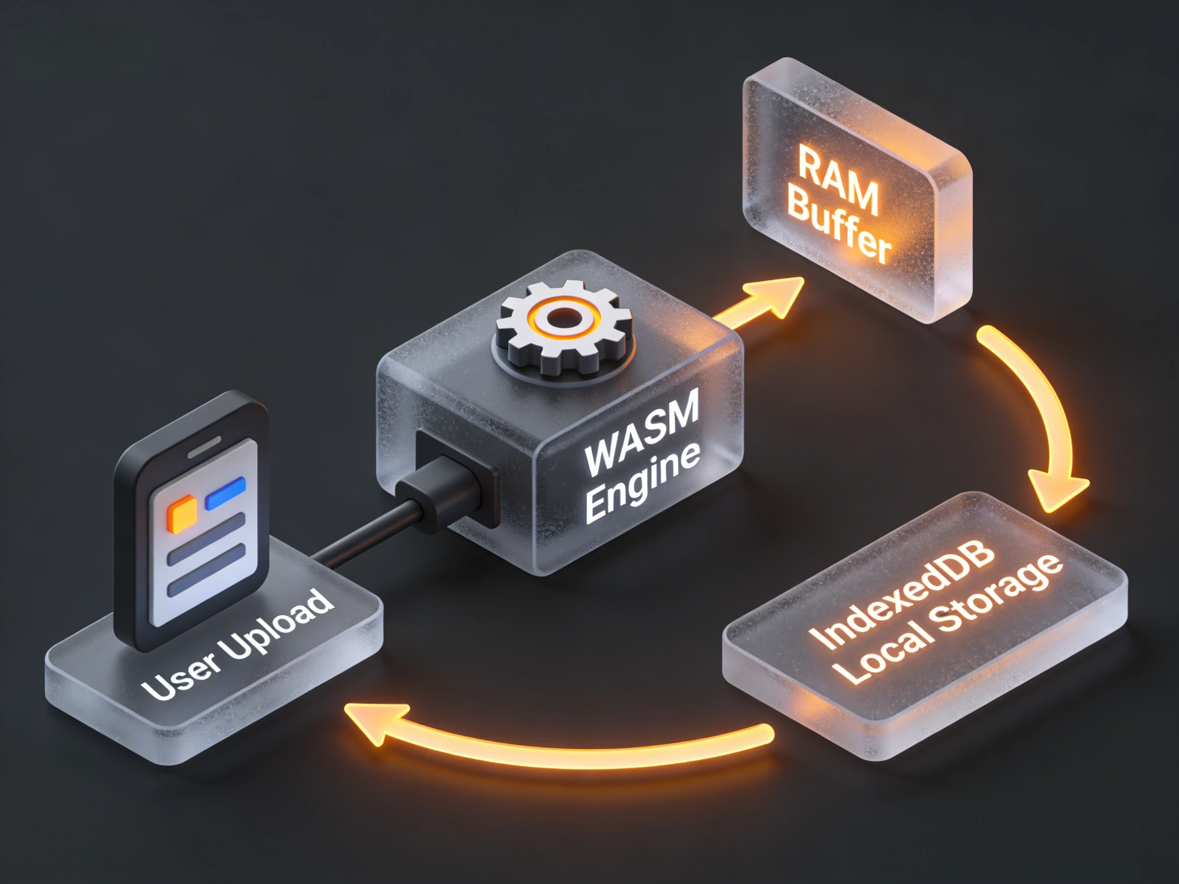 WebAssembly & IndexedDB Recursive Pipeline Architecture