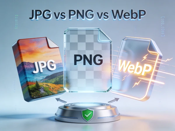 JPG vs PNG vs WebP: Which Format Should You Use? (And How to Convert Them)
