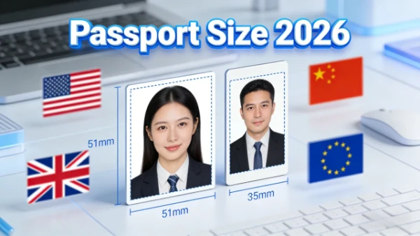 2026 Passport Photo Size Cheat Sheet: Dimensions for US, UK, EU & China