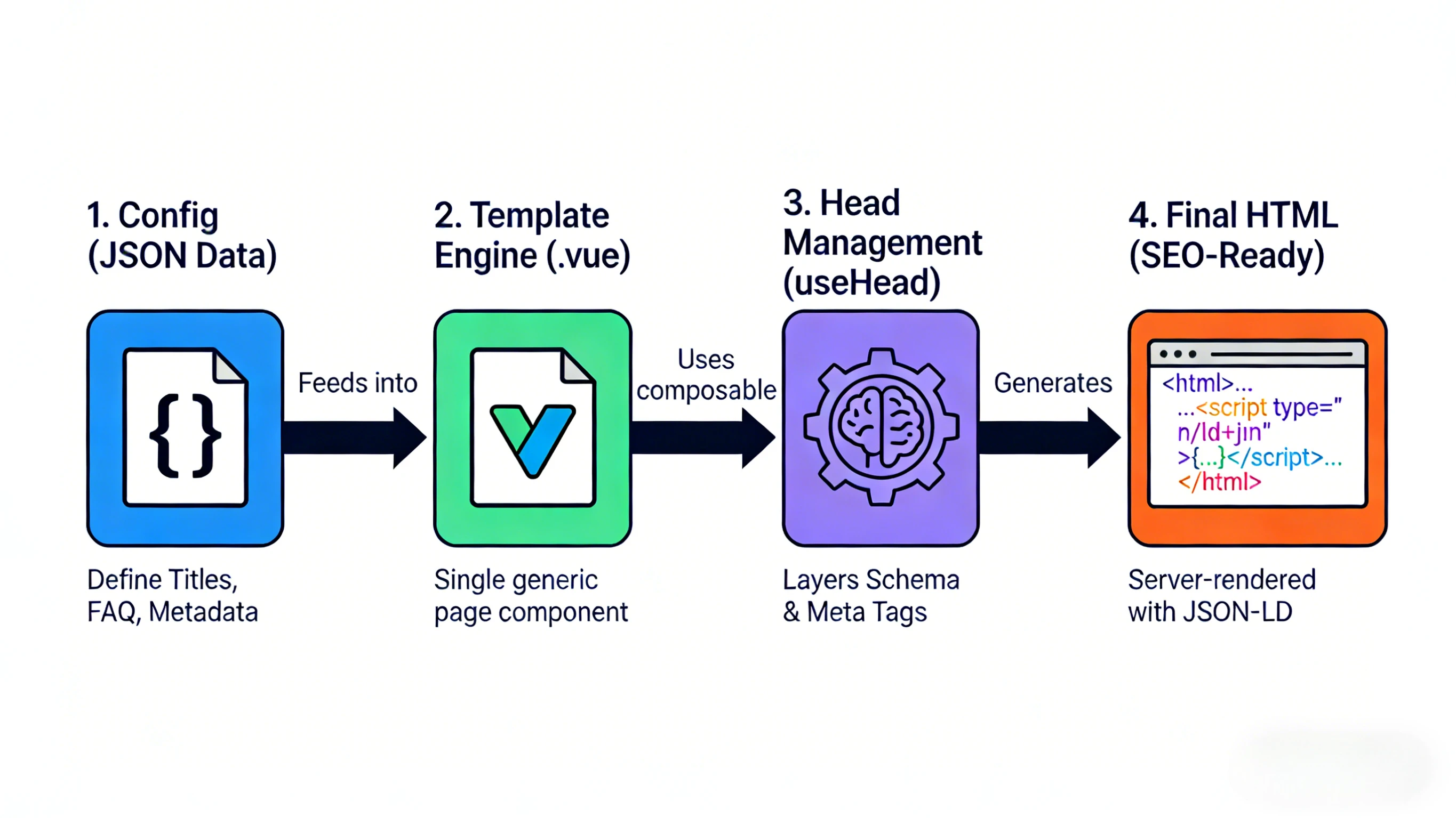 Programmatic SEO Architecture: From JSON Config to Generated Landing Page