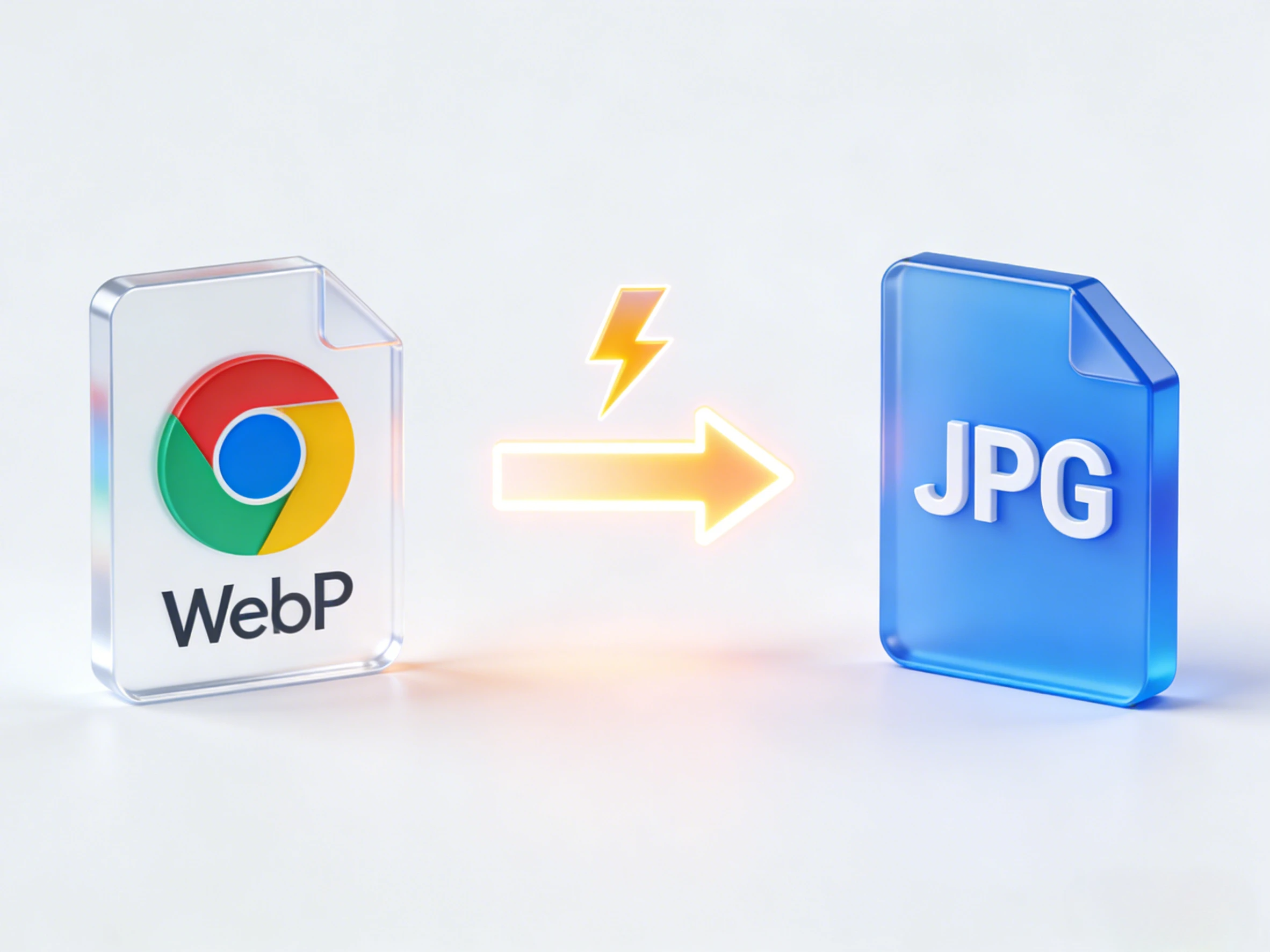 Converting WebP file to JPG format icon